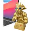 Genérico Piccolo trofeo capra calciatore capra muscolosa | Divertente statuetta per giocatori, atleti, Capitani, League, casa, appartamento, ufficio, camera da letto, soggiorno