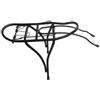 Ameble Portapacchi per bici, design posteriore pieghevole da 20 pollici, decorazione Black Ghost, Hallo