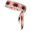 Anceky Fascia per la testa sportiva - Fascia comoda ed elegante per esercizi e attività sportive con simpatico ragnetto rosso stampato