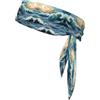 Anceky Fascia per la testa sportiva - Fascia comoda ed elegante per esercizi e attività sportive con stampa di gabbiani e barche a vela