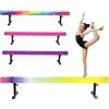 Generisch Trave da ginnastica per bambini, 180 cm, regolabile in altezza | Trave da ginnastica regolabile per bambini, con base antiscivolo, imbottitura e 5 livelli di altezza, per allenamento a casa