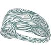 Anceky Fascia elastica per esercizi - Fascia morbida e traspirante per corsa, ciclismo, yoga e altro ancora, stampa a strisce ondulate verdi