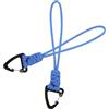 Generico Cordino Blu con Moschettone in Poliestere Portachiavi 2 Pezzi | Piccoli Attrezzi e Fischietti, Uso Outdoor Sportivo, Anti-rottura e Anti-smarrimento