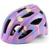 rockible Casco per Bambini Casco Bici Casco Pattini Casco Skateboard con Rigido E Schiuma Assorbente Urti con 16 Prese d'Aria Adatto per Pattinaggio Bici, Bianco Variopinto, S 48-52CM