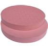 Baoblaze Supporto per Esercizi Fisici Rotondo con Spessore 2 Cm per Ginocchia E Gomiti Antiscivolo con Scanalature per Fitness Pilates Palestra E Uso Domestico, Rosa, 30cm 1.5cm