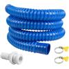 Generisch Kit di ricambio per tubo per imbarcazioni marine da 28,6 mm | Tubo per yacht per meccanici e tecnici, kayak e canoe, ponton, yacht, barche veloci e per la pesca