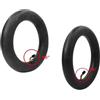 Zpengtai Camera D Aria Monopattino Elettrico Camera for Fotocamera da 10 Pollici Ruota for Scooter elettrici Parti di Pneumatici 10X2.50(1pc 45 Degrees)