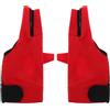 Hemobllo Guanti da Biliardo a Tre Dita Rossi in Mesh, Stile Professionale | Traspiranti, Controllo e Stabilità Migliorati, Accessorio Sportivo per Gioco del Tavolo