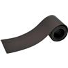 FortunateSweet Toppa di riparazione in PVC, 100 x 5 cm, nastro impermeabile per gommoni, kayak, piscina, zattera, tenda in vinile, kit di fissaggio resistente (nero)