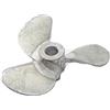 Vectzeta 1PC Destra Mano Sinistra 4mm Albero 3-Pale Elica in Metallo Sommerso Prop 28mm 32mm 36mm 40mm 44mm 48mm RC Barca Marine Tug Bait