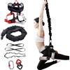 Generic Set fasce resistenza elastiche pesanti. Cintura resistenza corda elastica | Allenatore sospensione fasce resistenza alla danza bungee, allenamento corda ballo bungee 4D Fitness palestra