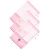 minkissy 3 Pezzi Borsa Porta Scarpette da Danza Chiusura a Coulisse a Rete Rosa Resistente per Ballerine, per Studio e Viaggio