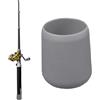 Generico Fishing Rod Butt Cap - Silicone Soft Lightweight, Enhanced Rod Longevity | Silicone End Protector - For Fish Pole Fishing Tackle Gear Beginners Enthusiasts