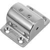 Sosoport Supporto Bandiera Quadrato in Acciaio Inox per Barca, 6x4.5x2.2 Cm | Finitura Argento Lucida, Hardware per Montaggio su Coperta Incluso, Adatto a Kayak e Pontoon