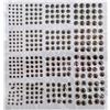 Generic 336 occhi di pesce 4D per la costruzione di mosche 3 mm-6 mm misti | 4 misure miste 3-6 mm, 336 pezzi in totale, 4 colori unici, supporto forte, ideale per stelle filanti