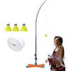 Generico Automatic Rebound Badminton Trainer With Strings, Rebound Ball Control, Sel