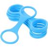 SHERCHPRY 6 Pezzi Scuba Snorkel Holder in Silicone, Clip di Fissaggio per Tubo, per Maschera da Immersione e Snorkeling, attività Subacquee, Famiglie e Gruppi