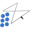 Folpus Set di Corde Elastiche con Anello a D per Kayak, Resistenti e allungabili, Ideali per Fissare Accessori Come Tavole da Surf, gommoni e imbarcazioni.
