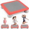 COSTWAY Tappeto Elastico per Bambini, 65 x 65 x 13 cm | Trampolino Elastico da Interno ed Esterno con Piedini Ammortizzanti, per Bambini 3+ Anni, Portata 100 kg