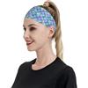 Anceky Fasce sportive a forma di sirena per donne e uomini, fasce larghe antiscivolo per capelli da donna, fasce elastiche antisudore, fasce per la testa per donne e uomini per esercizi di yoga