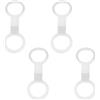 MHADBKH 4 in Silicone per boccaglio per Maschera, Clear