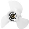 Vectzeta Elica fuoribordo for Barche Marine 13 1/4 X 17 in Lega di Alluminio, for, for Mariner 60-115HP Set di Accessori 3 Pale 6E5-45945-01-EL