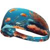 Anceky Fascia elastica per esercizi - Fascia morbida e traspirante per corsa, ciclismo, yoga e altro ancora Coral Fish Underwater Printed