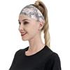 Anceky Fasce sportive rosa per donne e uomini, fasce larghe antiscivolo per capelli da donna, fasce elastiche antisudore, fasce per la testa per donne e uomini per esercizi di allenamento yoga