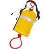 Harilla Borsa Porta-Corda da Lancio con da 21 m, Dispositivo Leggero e Riflettente per Il Lancio di gommoni e zattere galleggianti.