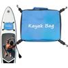 Generico Borsa Paddleboard Custodia Portaoggetti Isolante E Antistrappo Da 10 Litri | Sacca Da Trasporto Per Paddleboard Adatta per Kayak, Canoe, Barche, Spiaggia, Surf, Viaggi con Compagnie Aeree e Vacanz