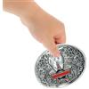 Toddmomy Fibbia per Cintura Porta Birra da Esterno in Lega di Zinco, Resistente, Supporta Bottiglie Fino a 70mm, per Campeggio e Feste