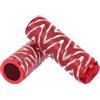 Holibanna Pedane in Lega di Alluminio Posteriori 1 Paio Bici Rosse | Detachable Bmx Peg, Portatile e Resistente All'usura, Accessorio Compatto per Ciclismo