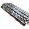 GMZQSN Raggi per bici elettrica da 3 mm in acciaio argentato da 10 K (10 G) con nippli - raggi per bicicletta elettrica resistenti per riparazione ruote (115 mm)