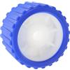 Toyvian Rullo Scanalato per Rimorchio Barca PVC Blu 5 Pollici | Montaggio Semplice, Rotolamento Fluido, Uso Versatile su Carrello Nautico e Riduzione Dell'attrito