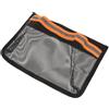 NULYLU Borsa Porta Racchette da Ping in Oxford Nero 25x18x0,2 Cm, Tasche Dedicate e Divisori, per Palline e Attrezzatura, Allenamento Quotidiano