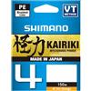 SHIMANO, Kairiki-4, treccia, lenza-intrecciata, linea-intrecciata, linea-di-pesca, filo, Arancione, Orange, LDM54TE0810015H