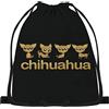 Generic Cute Chihuahua Sacca Sportiva Palestra Fashion Zainetto Leggero Sacca Zaino Sportivo per Sport Festival All'Aperto