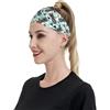 Anceky Fasce sportive in pino per donne e uomini, fasce larghe antiscivolo per capelli da donna, fasce elastiche antisudore, fasce per la testa per donne e uomini per esercizi di yoga