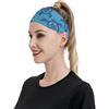 Anceky Fasce sportive Turtle per donne e uomini, fasce larghe antiscivolo per capelli da donna, fasce elastiche antisudore, fasce per la testa per donne e uomini per esercizi di yoga