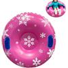 Generic Snow Tubes for Adults Inflatable, Outdoor Winter Fun Toys with Handles