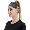 Anceky Fasce per capelli sportive con cartoni animati e treni vintage per donne e uomini, fasce larghe antiscivolo per capelli da donna, fasce elastiche antisudore, fasce per capelli per donne e uomini per e