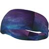Anceky Universo con stelle Galaxy Interstellar Stampa Unisex-Adulto Fascia antisudore sportiva Fasce sportive versatili Fascia antisudore