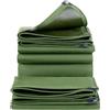 MNUvxzaewf Telo di Copertura in Tela Cerata Resistente 600 g/m² con Occhielli, Tenda Antipioggia for roulotte