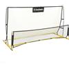 OneTeam Echo Calcio Rebounder - 2 reti regolabili, borsa inclusa | Per allenamento passaporto e palla, con quattro ancoraggi a terra e robusto telaio in fibra di vetro e metallo
