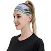 Anceky Fasce sportive Palm Trees per donne e uomini, fasce larghe antiscivolo per capelli da donna, fasce elastiche antisudore, fasce per la testa per donne e uomini per esercizi di yoga