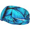 Anceky Molte fasce sportive unisex per adulti con stampa a farfalla blu, fasce sportive versatili, fasce anti-umidità