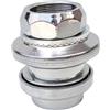 Corelisear 25,4 millimetri Bike Headset Nero 8 Pezzi Crown Race Set (Galvanotecnica)