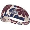 Anceky Fascia elastica per esercizi - Fascia morbida e traspirante per corsa, ciclismo, yoga e altro ancora, stampa di fiori color marrone e blu navy