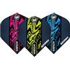 WINMAU Mega Standard Liquid Dart Flight Set - 3 set per confezione (9 voli in totale)