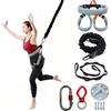Generic Corda for cintura resistenza alla danza Bungees, corda ballo Bungee 4D | Bungee professionale for yoga, fitness, appendere, corda pesante, for danza aerea, kit di allenamento in sospensione